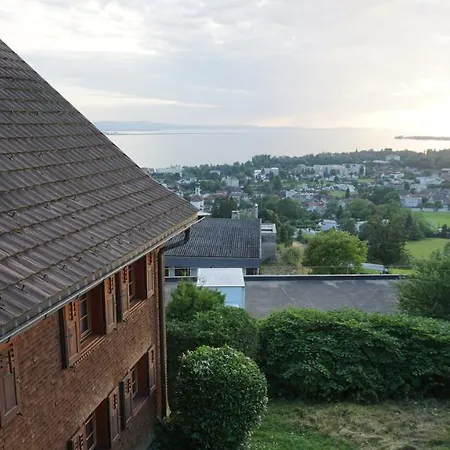 Aussergewoehnliches Loft Am Pfaenderhang Mit Seeblick Lochau Exterior photo