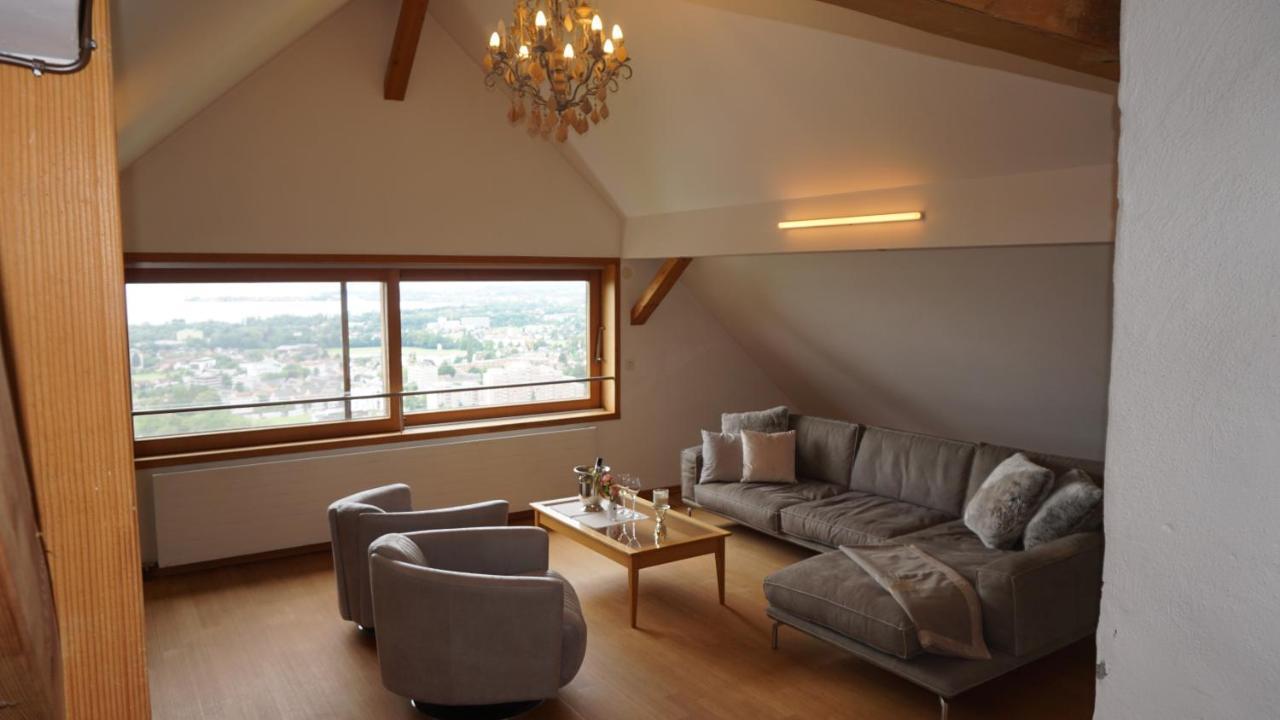 Apartment Aussergewoehnliches Loft Am Pfaenderhang Mit Seeblick Lochau